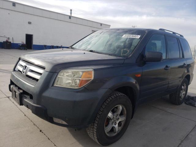 Photo 2 from auction – 2006 HONDA PILOT EX with VIN 2HKYF18566H514406