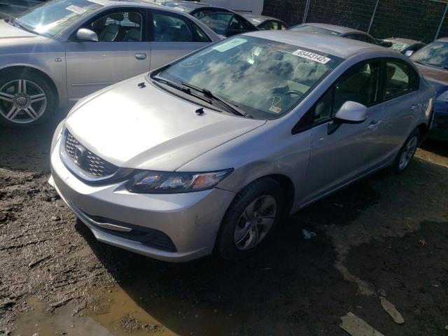 Photo 2 from auction – 2013 HONDA CIVIC LX with VIN 2HGFB2F5XDH557097