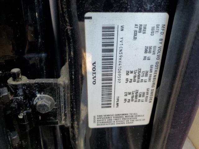 Photo 10 from auction – 2004 VOLVO XC90 with VIN YV1CN59HX41069597
