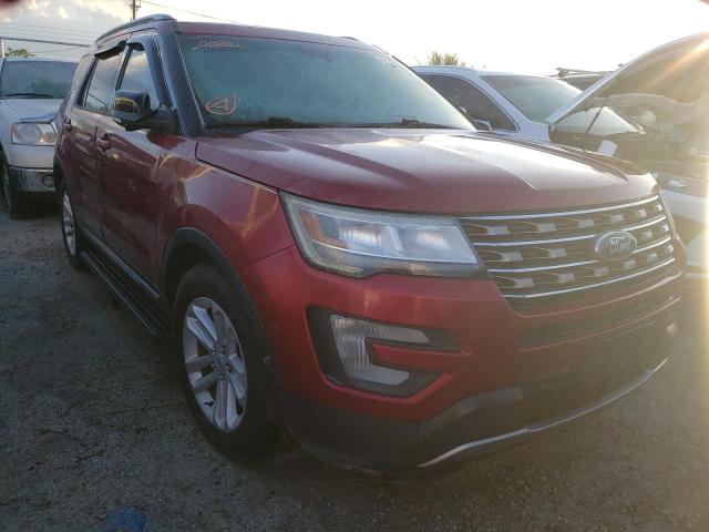 FORD EXPLORER X 2017 with VIN 1FM5K7D83HGB28174 - Photo from auction