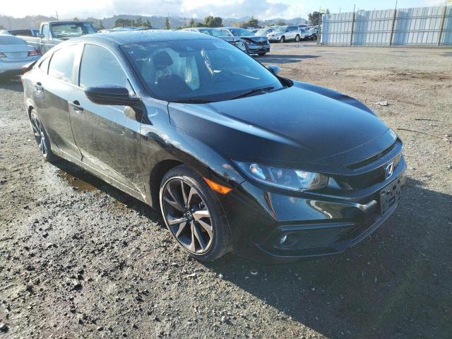HONDA CIVIC 2019 with VIN 2HGFC2F82KH518489 - Photo from auction