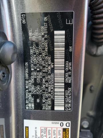 Photo 10 from auction – 2014 TOYOTA 4RUNNER SR with VIN JTEZU5JR0E5065085