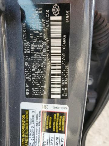 Photo 10 from auction – 2009 TOYOTA CAMRY BASE with VIN 4T1BE46K19U410897