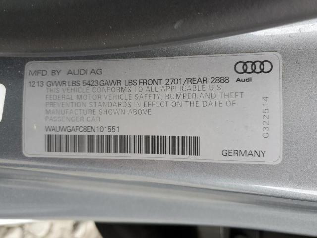 Photo 10 from auction – 2014 AUDI A7 PREMIUM with VIN WAUWGAFC8EN101551