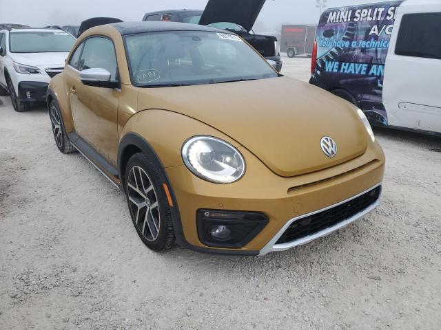 Photo 1 from auction – 2016 VOLKSWAGEN BEETLE DUN with VIN 3VWS07ATXGM622880