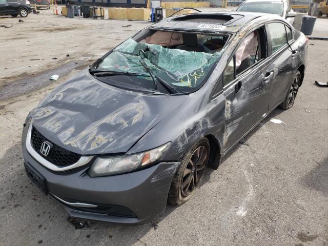 Photo 2 from auction – 2013 HONDA CIVIC EX with VIN 19XFB2F88DE251973