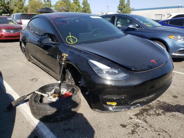TESLA MODEL 3 2021 with VIN 5YJ3E1EC3MF078738 - Photo from auction