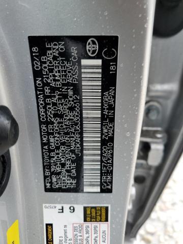 Photo 10 from auction – 2018 TOYOTA PRIUS with VIN JTDKARFU6J3056612