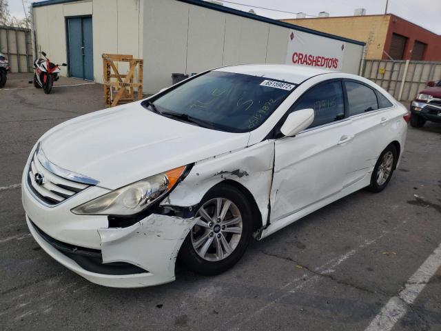 HYUNDAI SONATA GLS 2014 with VIN 5NPEB4AC1EH847166 - Photo from auction
