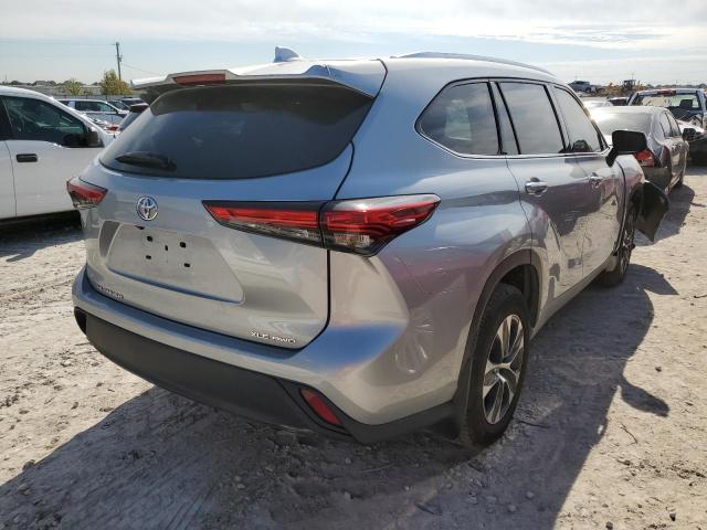 Photo 4 from auction – 2020 TOYOTA HIGHLANDER with VIN 5TDGZRBH7LS504431