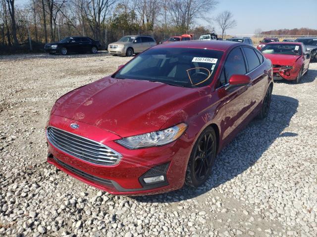 Photo 2 from auction – 2019 FORD FUSION SE with VIN 3FA6P0HDXKR196065