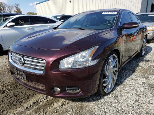 Photo 2 from auction – 2014 NISSAN MAXIMA S with VIN 1N4AA5AP1EC909208