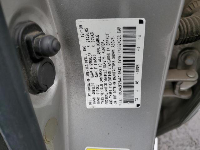Photo 10 from auction – 2010 ACURA TL with VIN 19UUA8F25AA010543