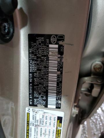 Photo 10 from auction – 2007 TOYOTA COROLLA CE with VIN 2T1BR32E87C851584