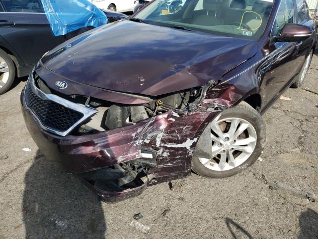 Photo 9 from auction – 2013 KIA OPTIMA EX with VIN 5XXGN4A70DG107346