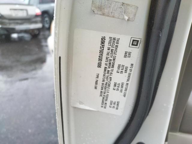 Photo 10 from auction – 2000 CADILLAC DEVILLE DT with VIN 1G6KF5793YU301006
