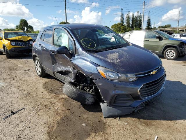 CHEVROLET TRAX LS 2018 with VIN 3GNCJKSB8JL381144 - Photo from auction