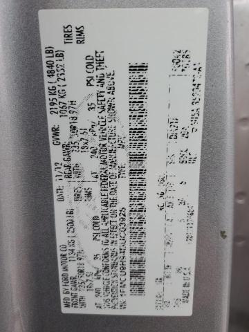 Photo 10 from auction – 2013 FORD ESCAPE SEL with VIN 1FMCU9H94DUC03928