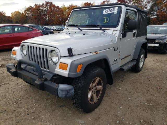 Photo 2 from auction – 2004 JEEP WRANGLER X with VIN 1J4FA39S54P713478