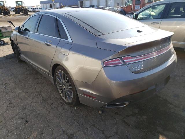 Photo 3 from auction – 2016 LINCOLN MKZ with VIN 3LN6L2JK4GR632390