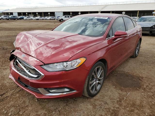 Photo 2 from auction – 2017 FORD FUSION SE with VIN 3FA6P0HD1HR180541