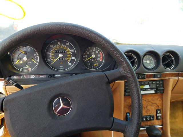 Photo 9 from auction – 1985 MERCEDES-BENZ 380 SL with VIN WDBBA45C8FA016089