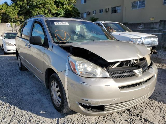 TOYOTA SIENNA CE 2005 with VIN 5TDZA23C35S288378 - Photo from auction