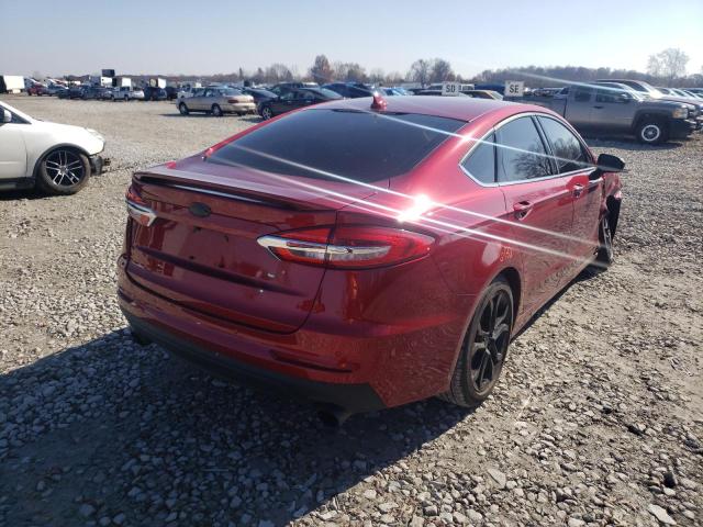 Photo 4 from auction – 2019 FORD FUSION SE with VIN 3FA6P0HDXKR196065