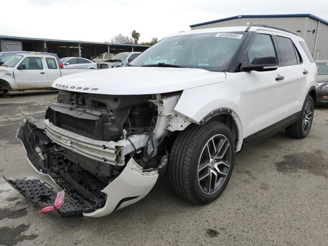 Photo 2 from auction – 2018 FORD EXPLORER S with VIN 1FM5K8GT7JGB57480