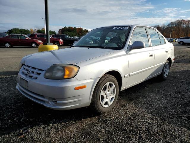 Photo 2 from auction – 2004 HYUNDAI ACCENT GL with VIN KMHCG45C74U505370