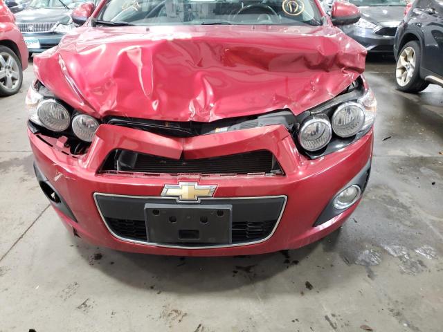 Photo 9 from auction – 2012 CHEVROLET SONIC LTZ with VIN 1G1JF6SB8C4153350