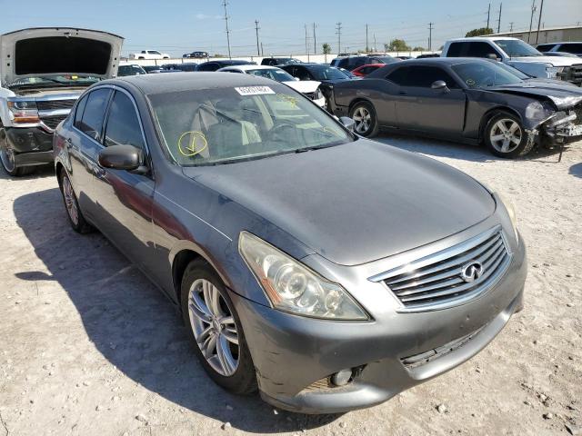 INFINITI G37 BASE 2012 with VIN JN1CV6AP5CM622137 - Photo from auction