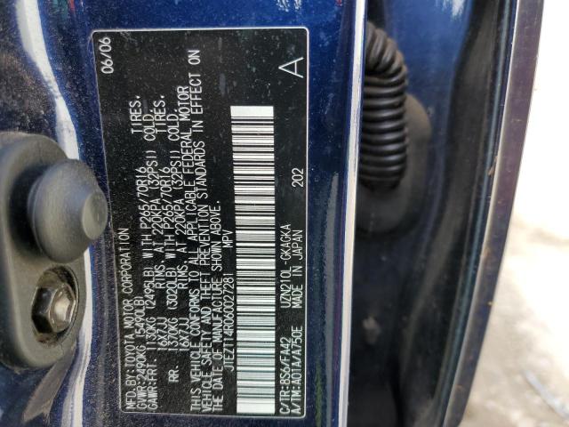 Photo 10 from auction – 2006 TOYOTA 4RUNNER SR with VIN JTEZT14R060027281