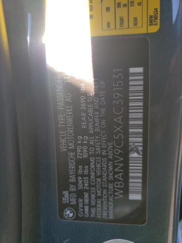 Photo 10 from auction – 2010 BMW 535 XI with VIN WBANV9C5XAC391531