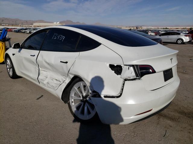 Photo 3 from auction – 2021 TESLA MODEL 3 with VIN 5YJ3E1EA6MF995994