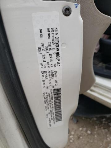 Photo 10 from auction – 2012 CHRYSLER TOWN & COU with VIN 2C4RC1BG6CR412514