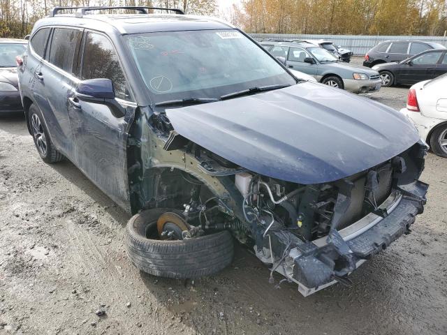 TOYOTA HIGHLANDER 2020 with VIN 5TDHZRBH5LS512547 - Photo from auction