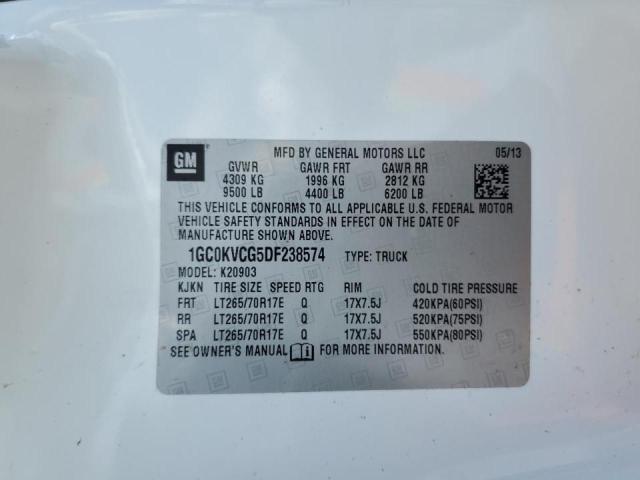 Photo 10 from auction – 2013 CHEVROLET SILVERADO with VIN 1GC0KVCG5DF238574