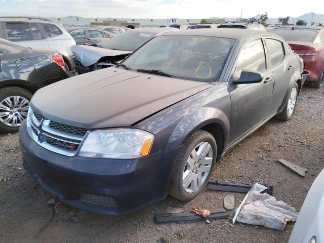 Photo 2 from auction – 2014 DODGE AVENGER SE with VIN 1C3CDZAB6EN109731
