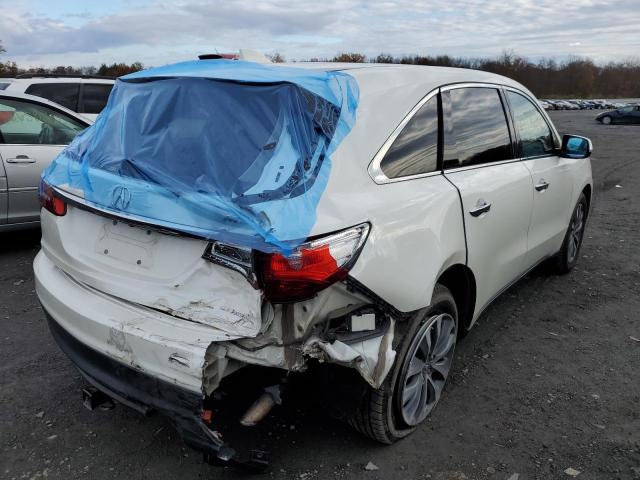 Photo 4 from auction – 2016 ACURA MDX TECHNO with VIN 5FRYD4H66GB042674