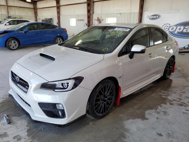SUBARU WRX STI 2015 with VIN JF1VA2P64F9809732 - Photo from auction