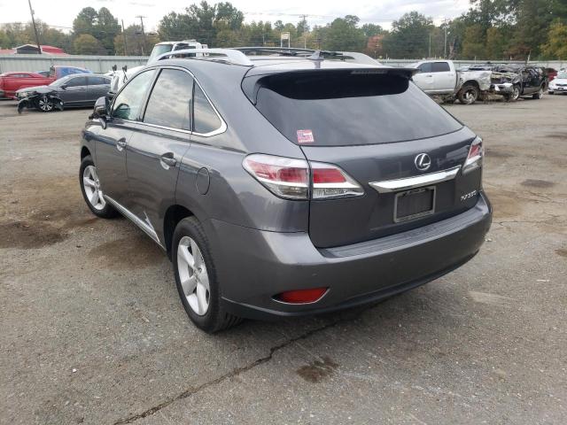 Photo 3 from auction – 2013 LEXUS RX 350 with VIN 2T2ZK1BAXDC097891