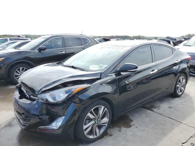 HYUNDAI ELANTRA SE 2016 with VIN 5NPDH4AE2GH688592 - Photo from auction