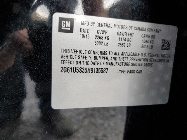 Photo 10 from auction – 2017 CADILLAC XTS with VIN 2G61U5S35H9135587