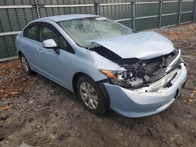HONDA CIVIC LX 2012 with VIN 2HGFB2F57CH500984 - Photo from auction