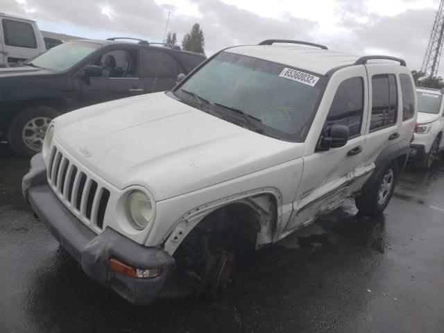 Photo 2 from auction – 2004 JEEP LIBERTY SP with VIN 1J4GL48K74W313207