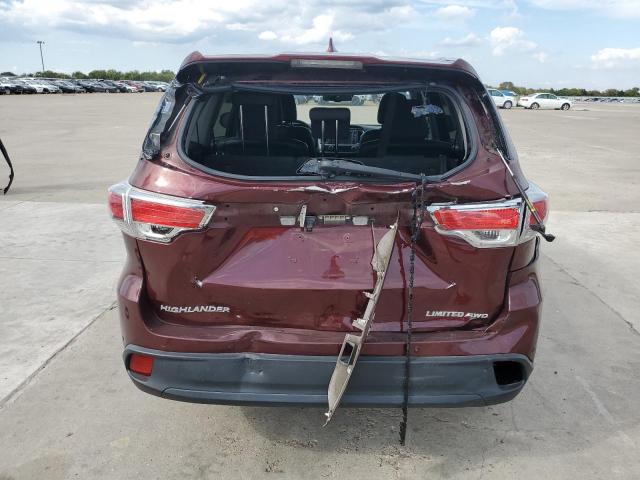 Photo 6 from auction – 2014 TOYOTA HIGHLANDER with VIN 5TDDKRFH1ES029752