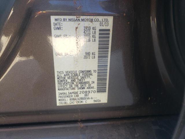 Photo 10 from auction – 2013 NISSAN ALTIMA 2.5 with VIN 1N4AL3AP6DC208970