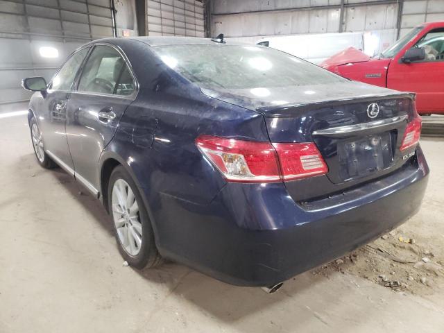 Photo 3 from auction – 2012 LEXUS ES 350 with VIN JTHBK1EG3C2481075