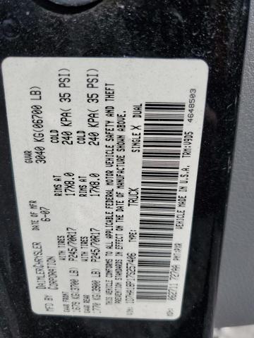 Photo 10 from auction – 2007 DODGE RAM 1500 S with VIN 1D7HA18P17S257406